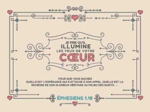 Ephésiens 1.15-19