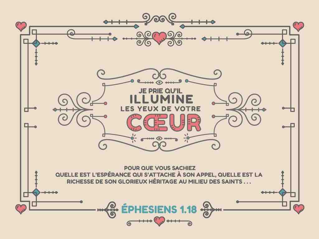 Ephésiens 1.15-19