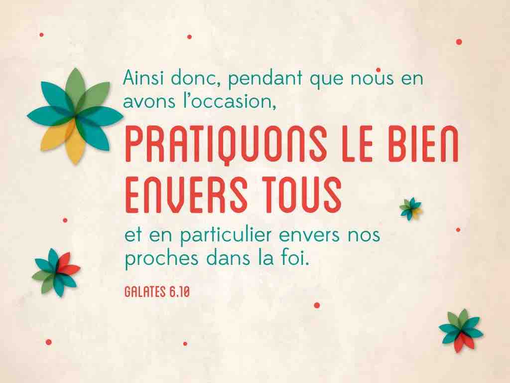 Faisons du bien
