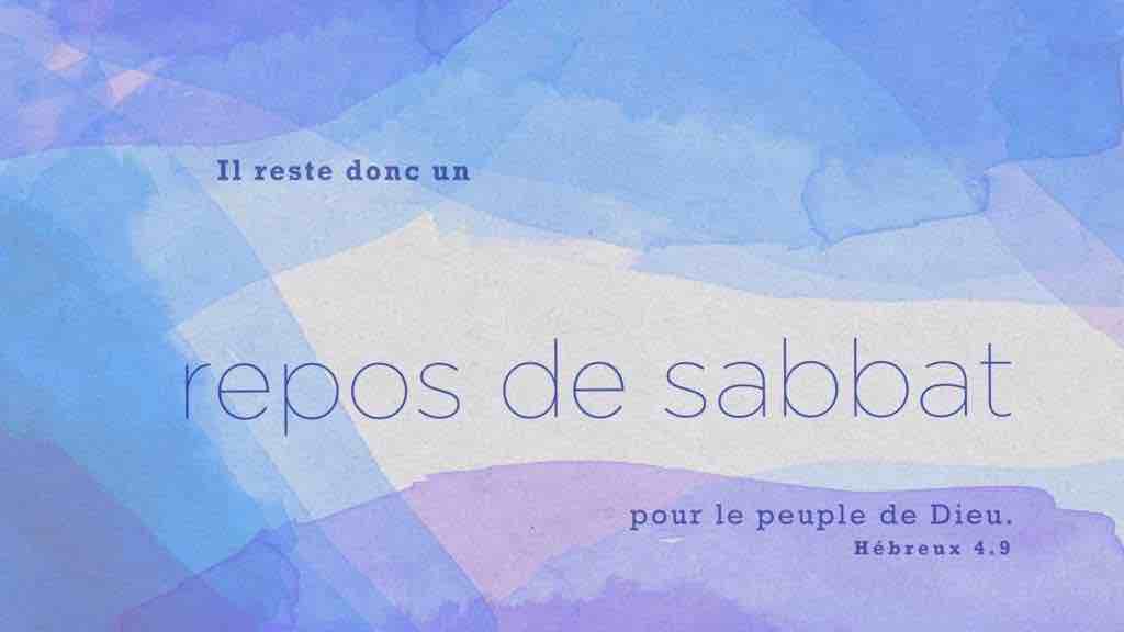 entrer dans le repos de Dieu