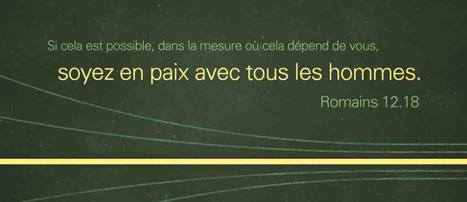 La paix, un style de vie paradoxal
