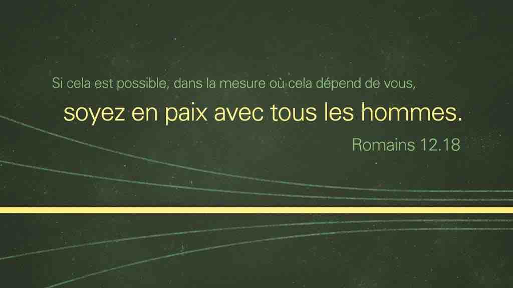 la paix