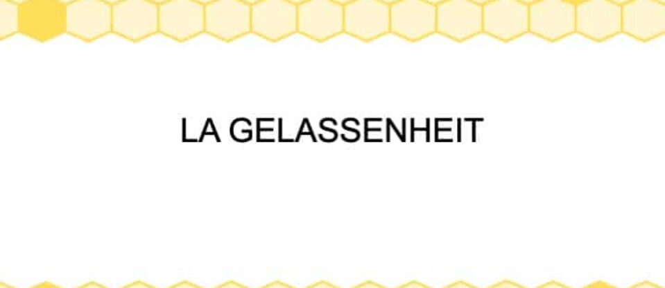 La Gelassenheit