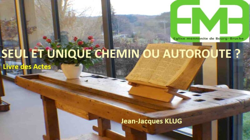 You are currently viewing SEUL ET UNIQUE CHEMIN OU AUTOROUTE ?