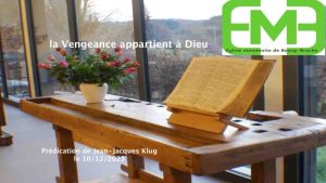 la vengeance appartient à Dieu