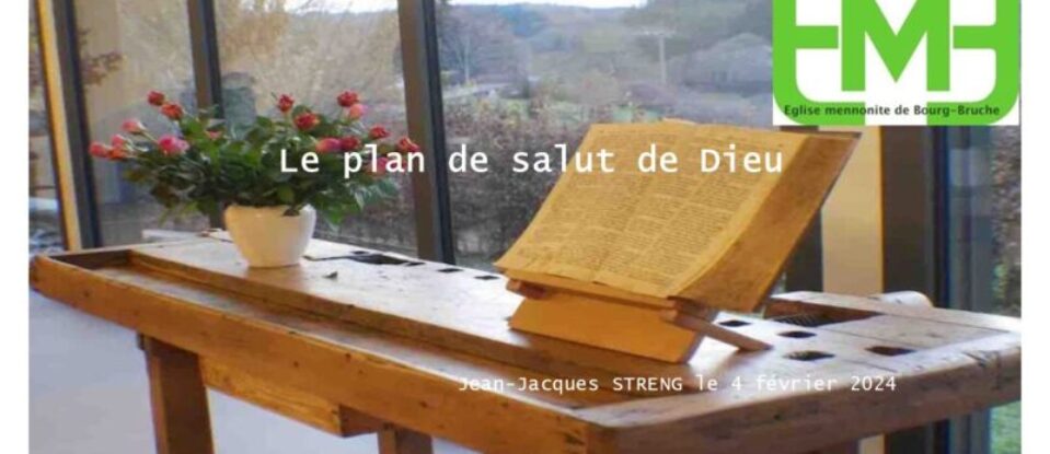 LE PLAN DE SALUT DE DIEU – MARC 1