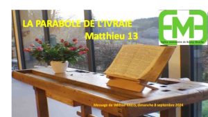 la parabole de l'ivraie