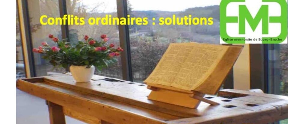 CONFLITS ORDINAIRES : SOLUTIONS