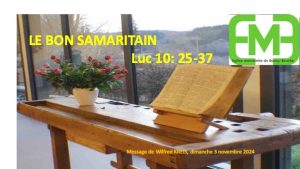 le bon samaritain