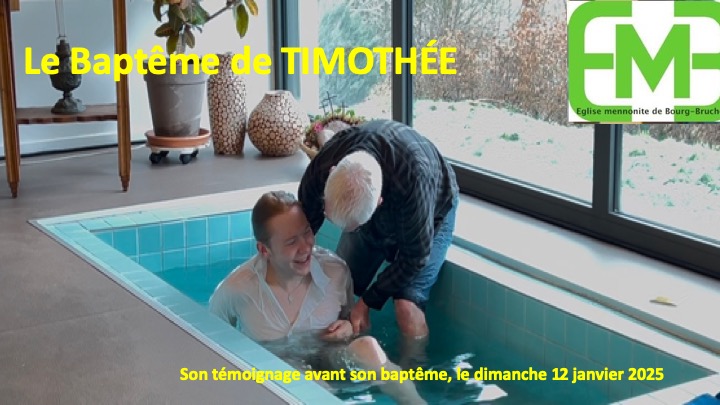 You are currently viewing LE TÉMOIGNAGE DE TIMOTHÉE AVANT SON BAPTÊME