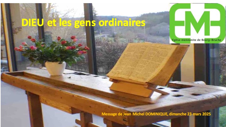 You are currently viewing DIEU ET LES GENS ORDINAIRES