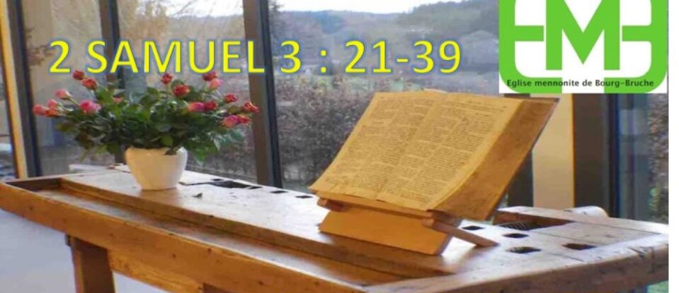 2 SAMUEL 3 : 21-39