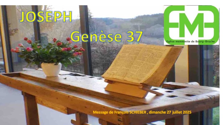 You are currently viewing JOSEPH  / GENÈSE 37