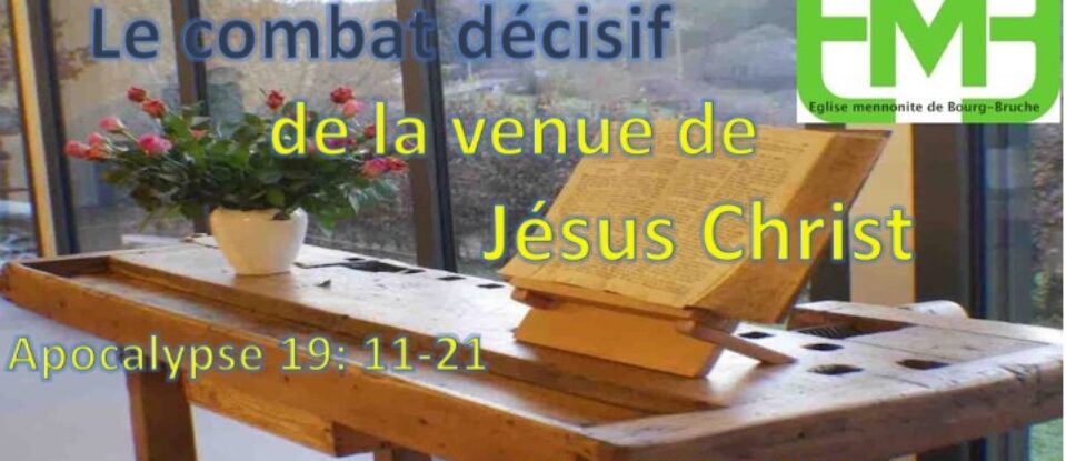 Le combat décisif de la venue de JÉSUS CHRIST